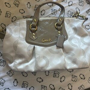 Tan Coach Purse